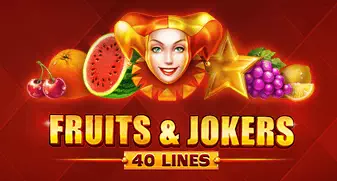 Fruits and Jokers: 40 lines Κουλοχέρης